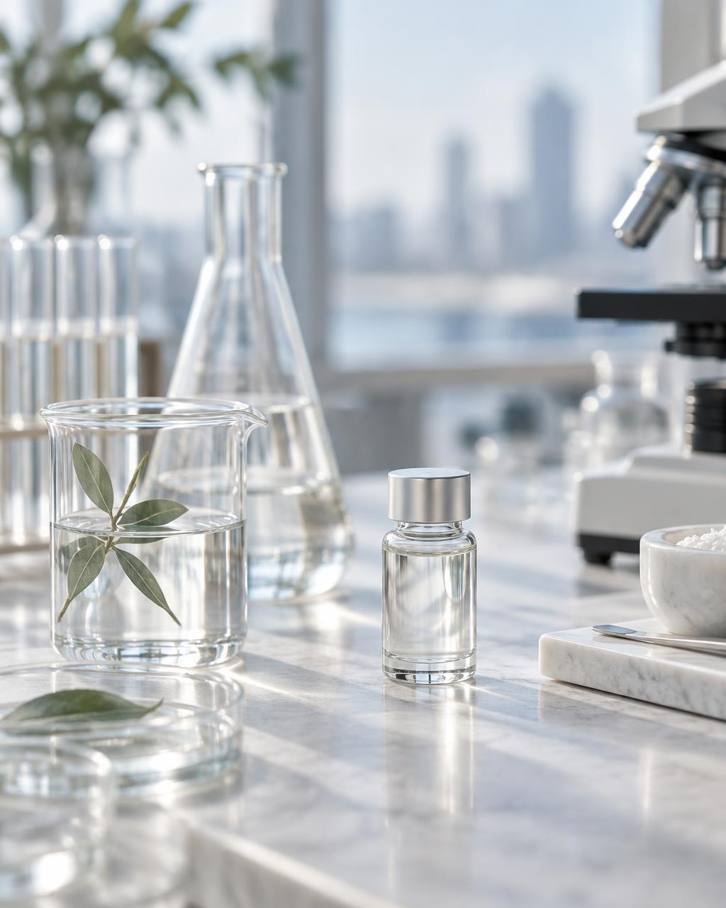 PharmaBlue Labs laboratory bench